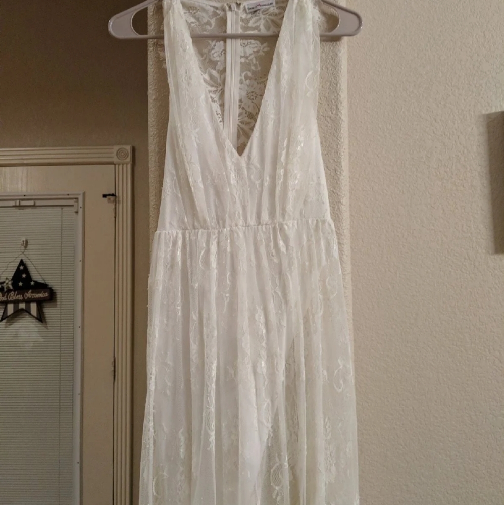 White Lacey Gown